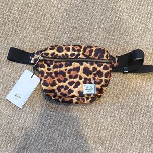 Herschel Leopard Print Belt Bag